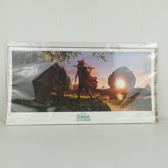 Disney Raya And The Last Dragon Collector’s Lithograph - Picture 1 of 12